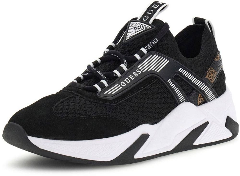 GUESS Členkové tenisky 'Genga'  čierna