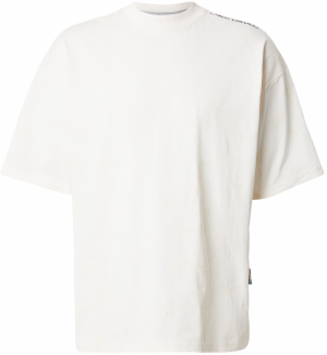 Carlo Colucci Tričko 'Fasan'  biela / biela ako vlna