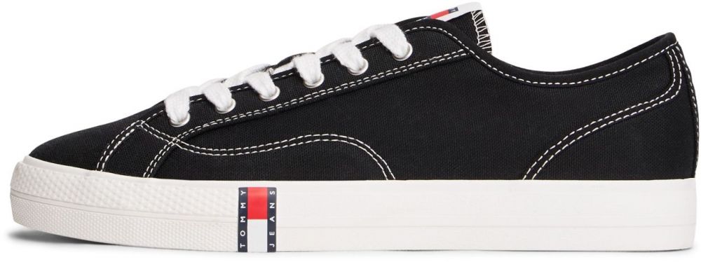 Tommy Jeans Nízke tenisky  čierna
