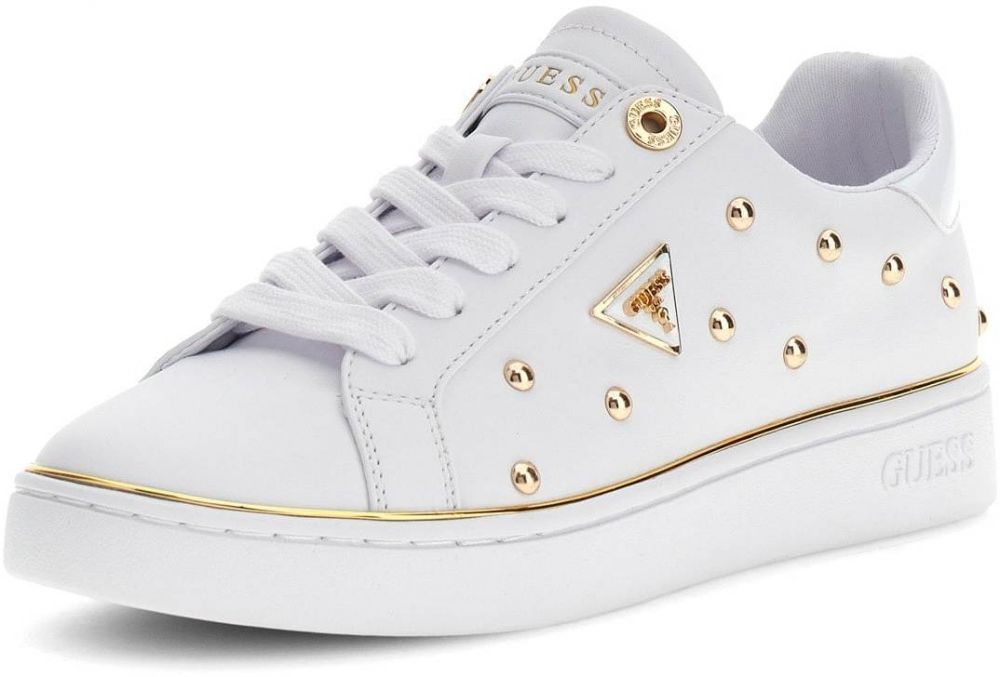 GUESS Nízke tenisky 'Bonitah'  zlatá / biela