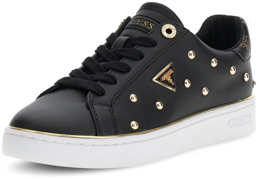 GUESS Nízke tenisky 'Bonitah'  zlatá / čierna