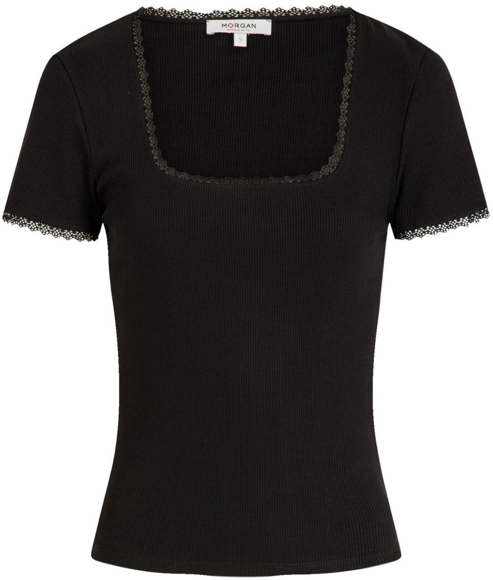 Morgan Tričko '232-DLUBI'  čierna