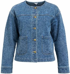 OBJECT Prechodná bunda  modrá denim