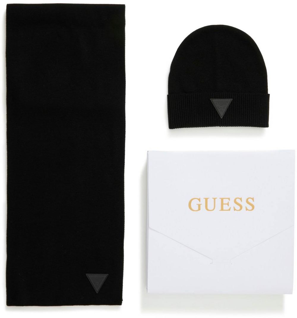 GUESS Čiapky  čierna