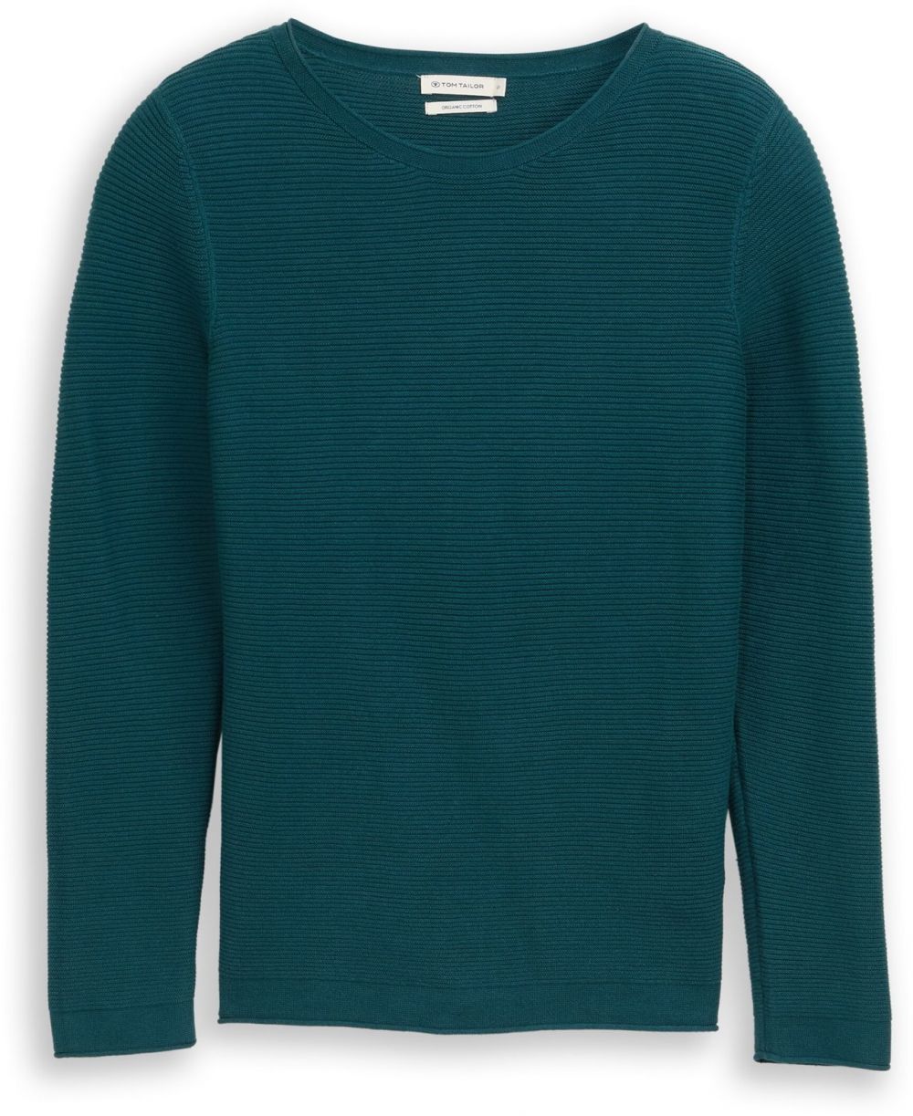 TOM TAILOR Sveter  zelená