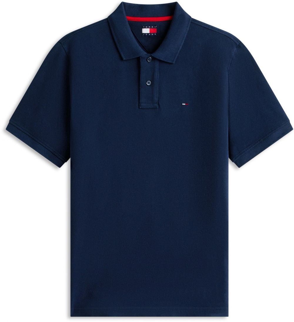 Tommy Jeans Tričko 'ESS'  tmavomodrá