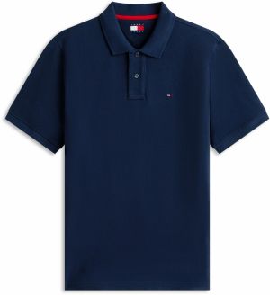 Tommy Jeans Tričko 'ESS'  tmavomodrá