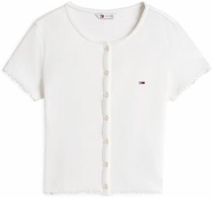 Tommy Jeans Kardigán  biela