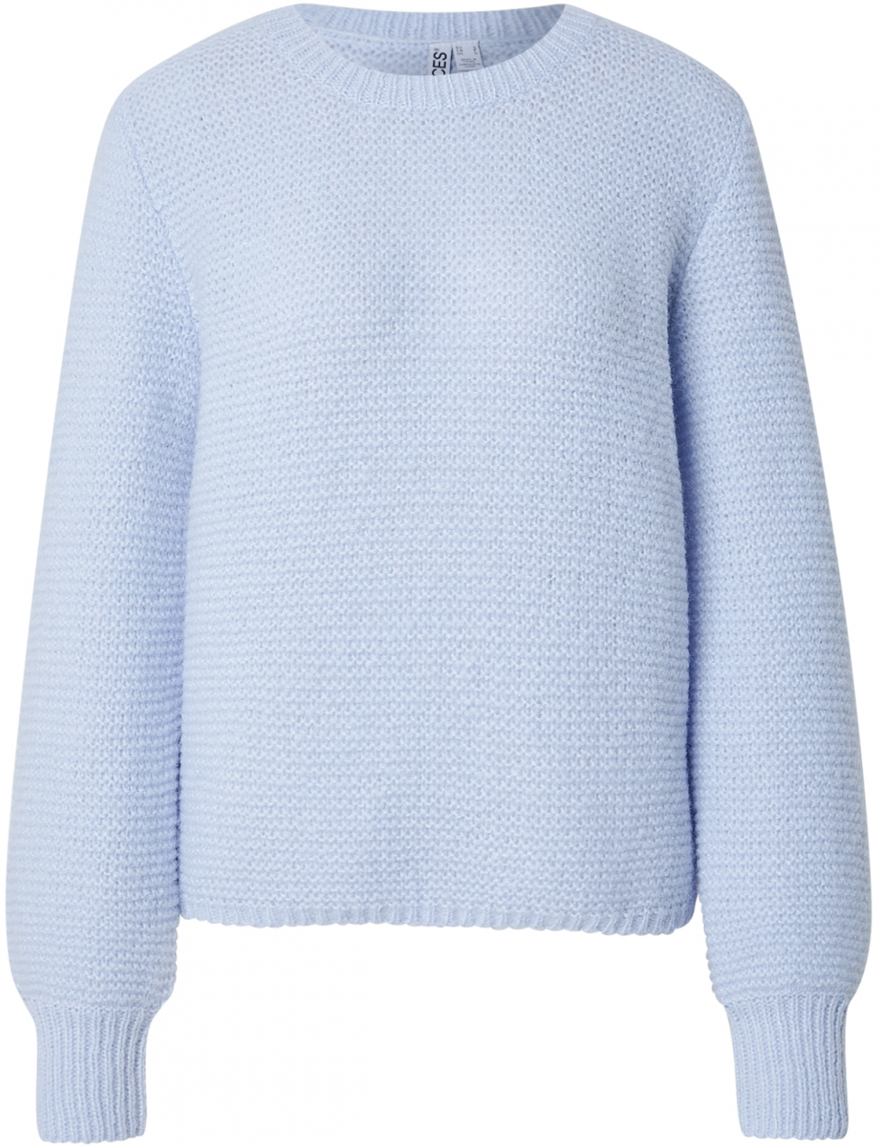 PIECES Sveter 'PCRinna'  pastelovo modrá