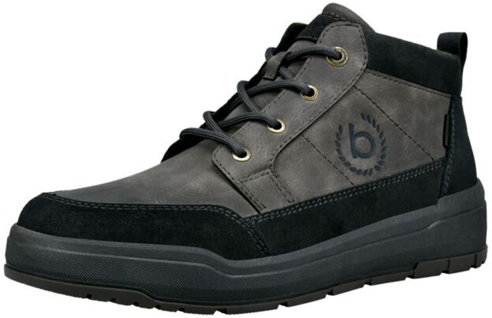 bugatti Šnurovacie čižmy  antracitová / tmavosivá / tmavozelená