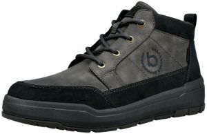 bugatti Šnurovacie čižmy  antracitová / tmavosivá / tmavozelená