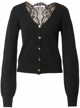 ABOUT YOU Kardigán 'Vanessa'  čierna