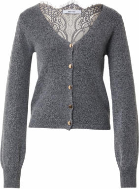 ABOUT YOU Kardigán 'Vanessa'  sivá melírovaná