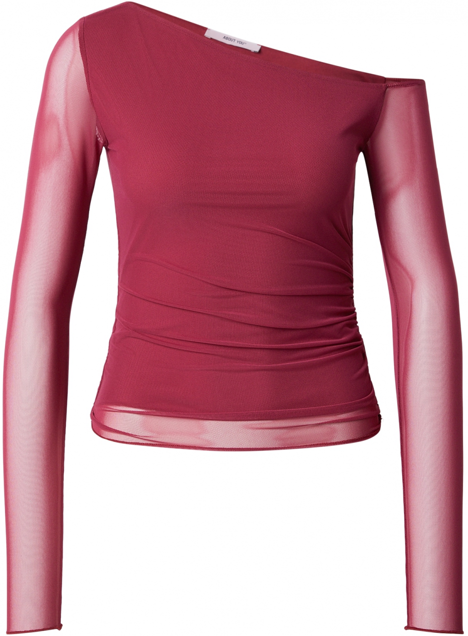 ABOUT YOU Tričko 'Laila'  burgundská