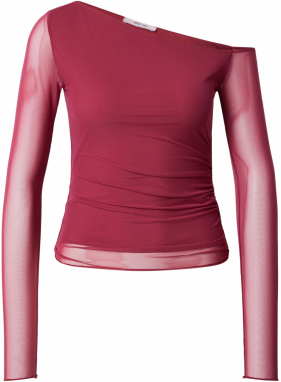 ABOUT YOU Tričko 'Laila'  burgundská