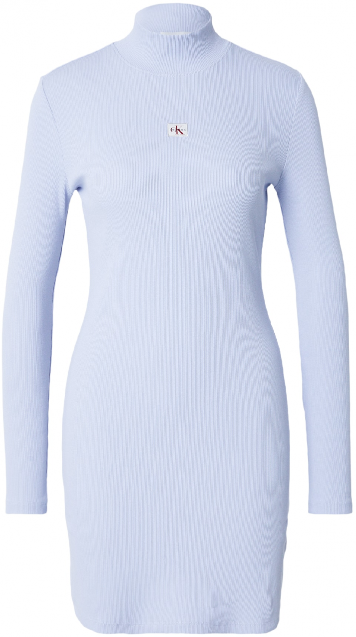 Calvin Klein Jeans Pletené šaty  svetlomodrá