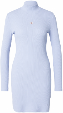 Calvin Klein Jeans Pletené šaty  svetlomodrá