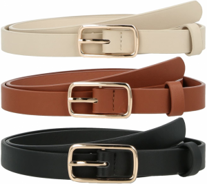 ABOUT YOU Opasky  béžová / koňaková / čierna