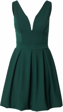 WAL G. Kokteilové šaty 'ALISON'  tmavozelená