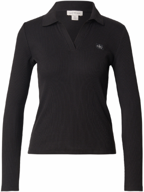 Calvin Klein Jeans Tričko 'JOHNNY'  čierna