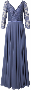 mascara Večerné šaty  zafírová