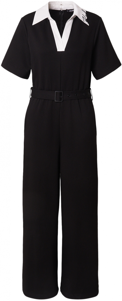 Karl Lagerfeld Overal  čierna / biela