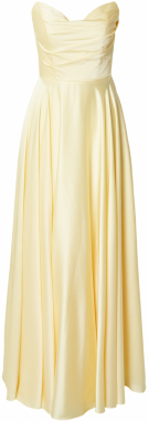 mascara Večerné šaty  svetložltá