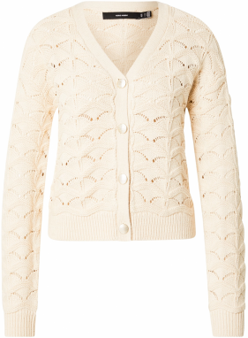 VERO MODA Kardigán 'VMINDIGO'  piesková