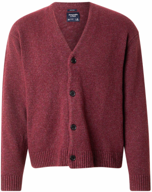 Abercrombie & Fitch Kardigán  bordová