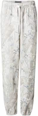 Abercrombie & Fitch Nohavice 'ESSENTIAL'  olivová / mätová / tmavozelená / biela