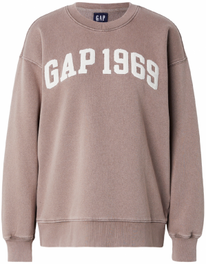 GAP Mikina 'LOVE'  kapučíno / biela