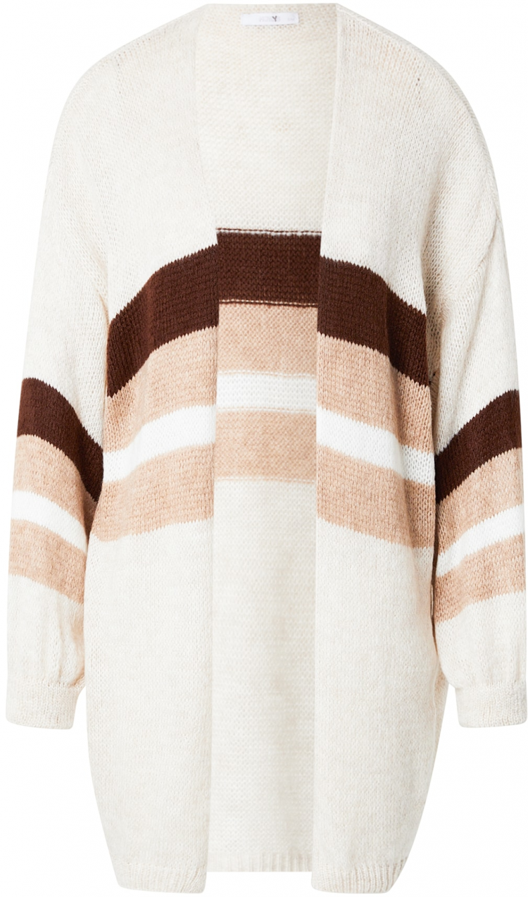Hailys Kardigán 'Se44rena'  béžová / hnedá / biela