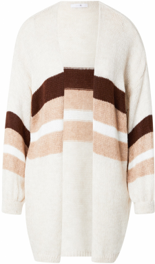 Hailys Kardigán 'Se44rena'  béžová / hnedá / biela