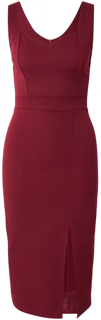 WAL G. Šaty  vínovo červená