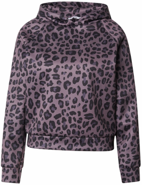 Hailys Mikina 'Le44xi'  čadičová / burgundská / čierna