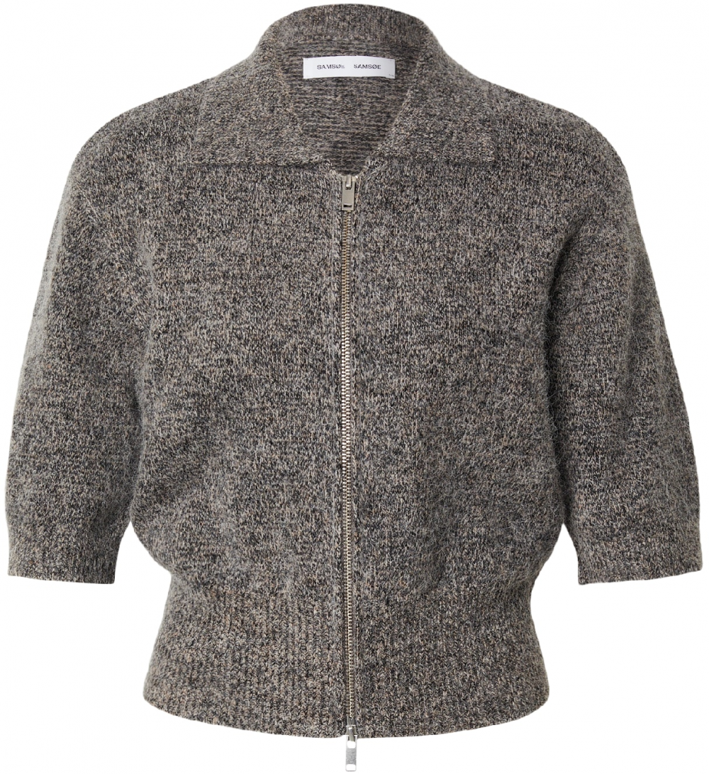 Samsøe Samsøe Kardigán 'Sakelsie'  sivá melírovaná