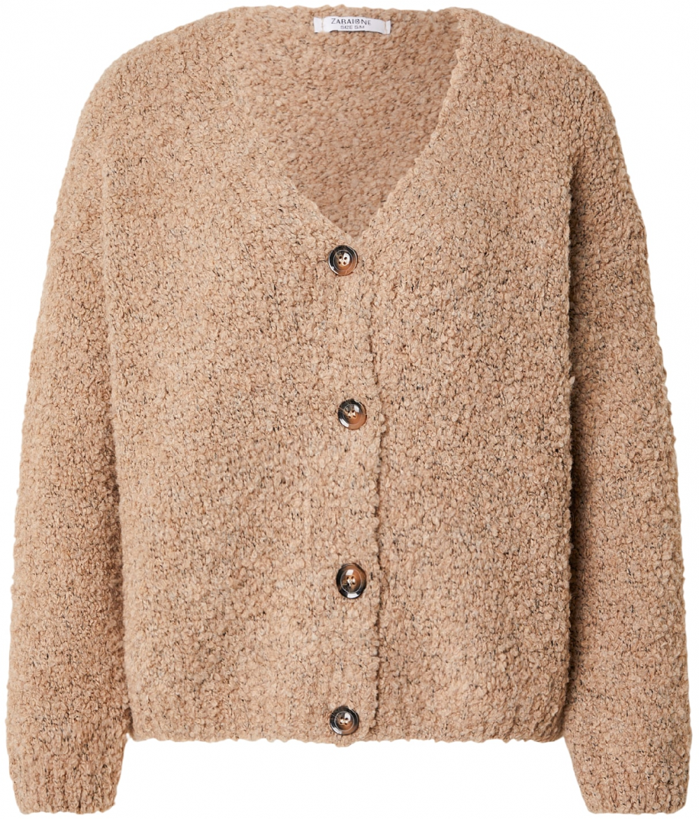 ZABAIONE Kardigán 'So44fia'  tmavošedá