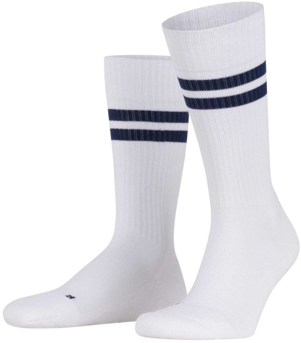 FALKE Ponožky 'Dynamic'  námornícka modrá / biela