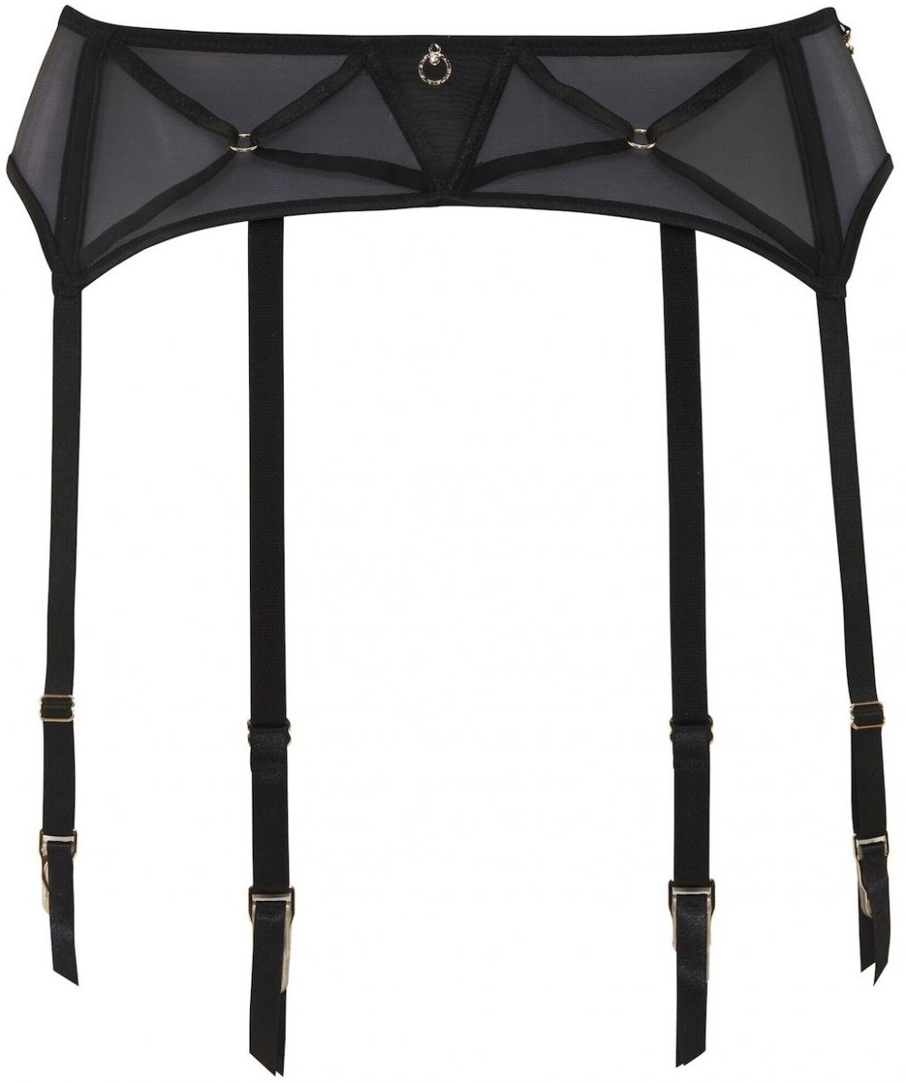 LASCANA Podväzky  čierna