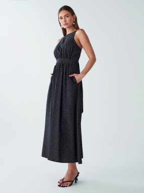 Willa Večerné šaty 'Liliana'  čierna / biela