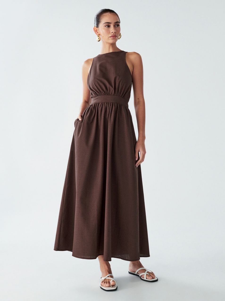 Willa Večerné šaty 'Liliana'  čokoládová
