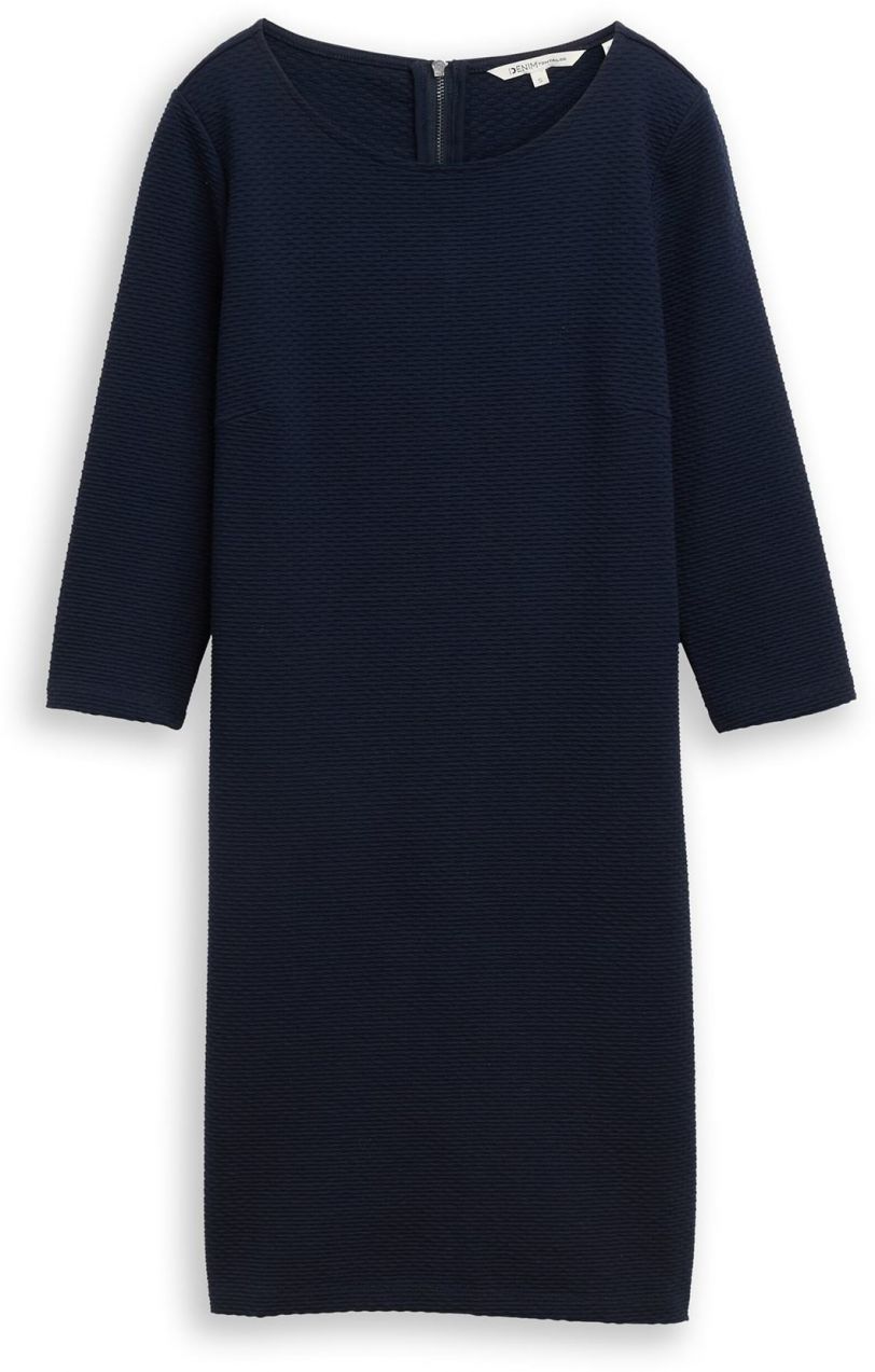 TOM TAILOR DENIM Šaty  tmavomodrá