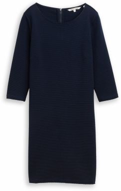 TOM TAILOR DENIM Šaty  tmavomodrá