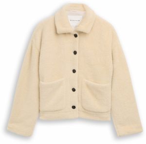 TOM TAILOR Prechodná bunda  béžová