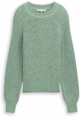 TOM TAILOR DENIM Sveter  pastelovo zelená