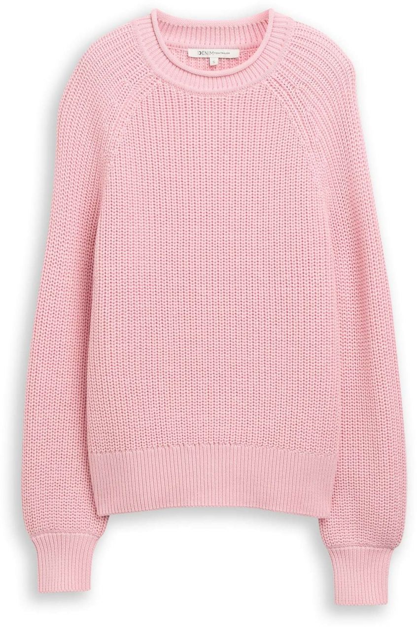 TOM TAILOR DENIM Sveter  ružová