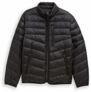 TOM TAILOR Prechodná bunda  čierna