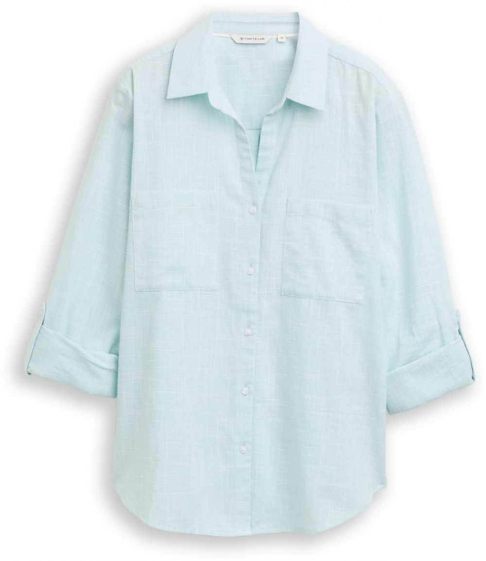 TOM TAILOR Blúzka  svetlozelená