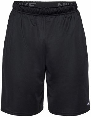 NIKE Športové nohavice 'FLEX'  čierna / biela