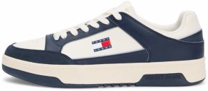 Tommy Jeans Nízke tenisky  námornícka modrá / biela